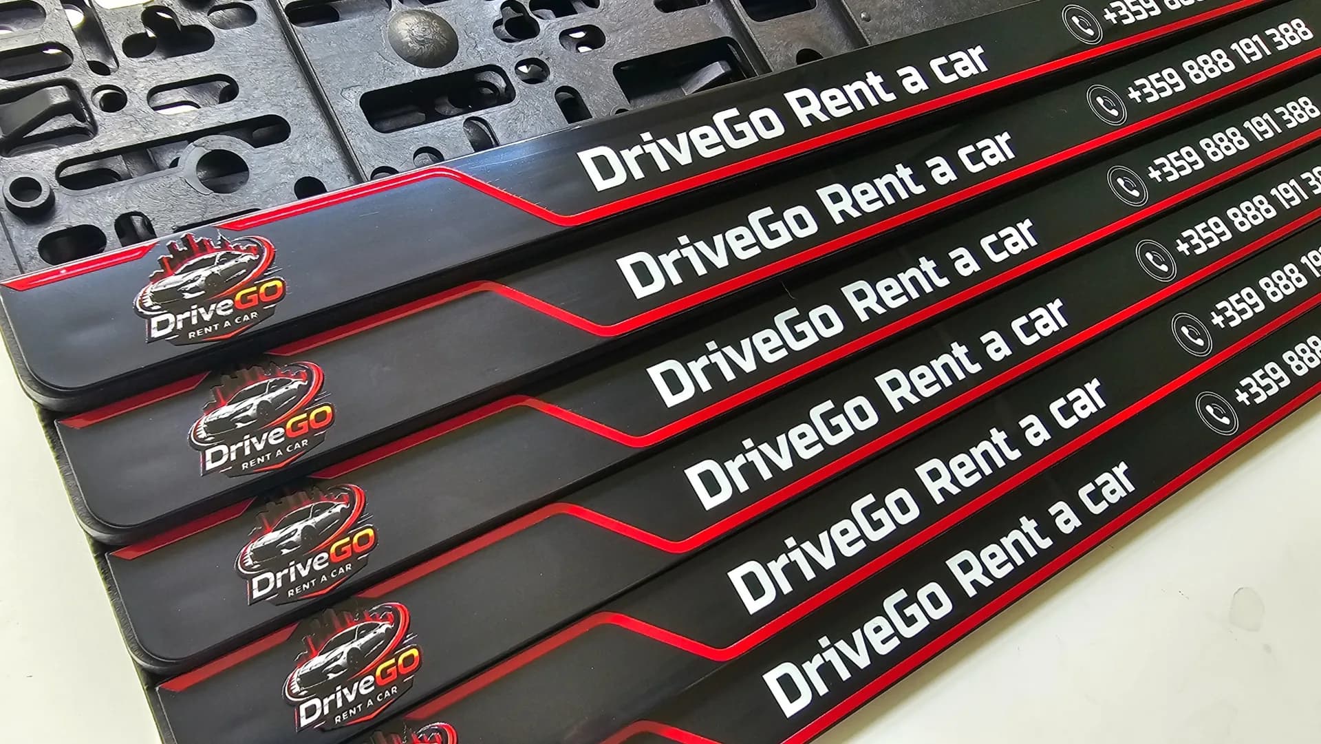 Advertising frames