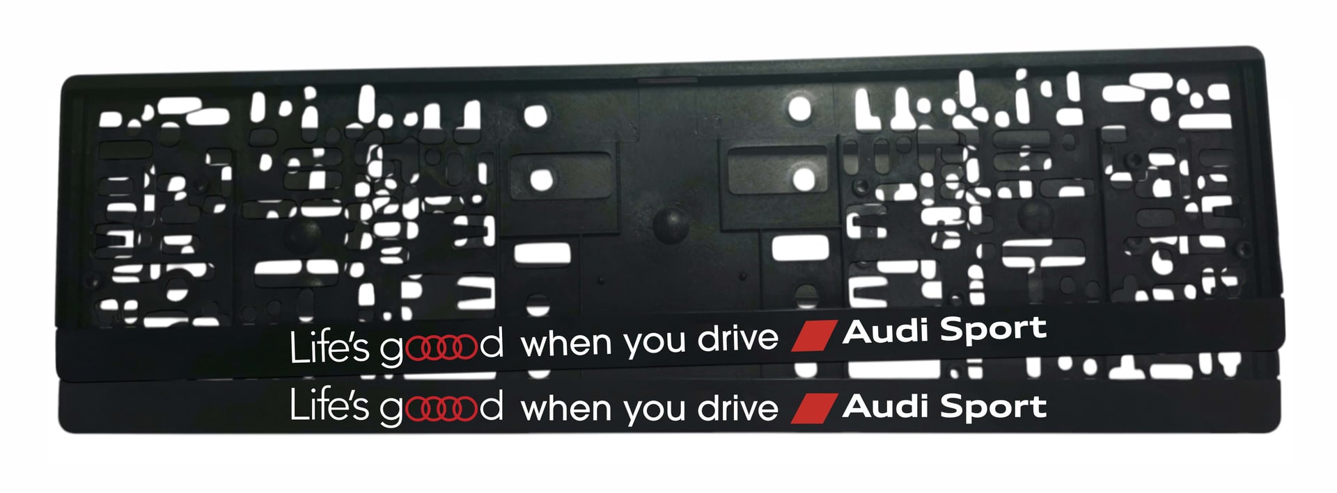 Audi frames Audi Sport Life's Good - NameYourCar.store