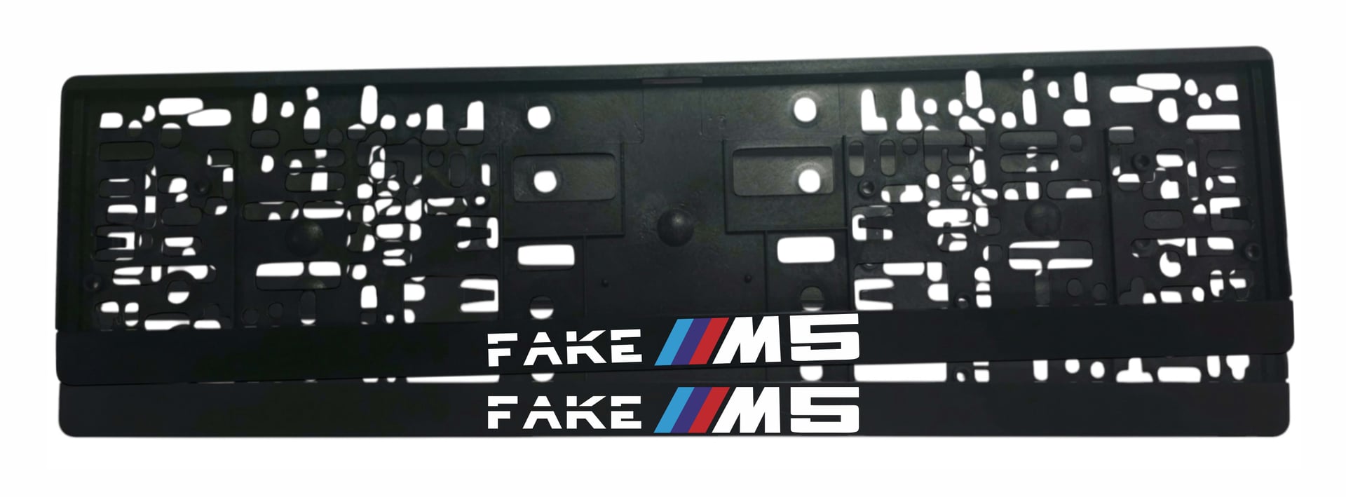 Рамка за регистрационен номер BMW Fake M5 с UV печат