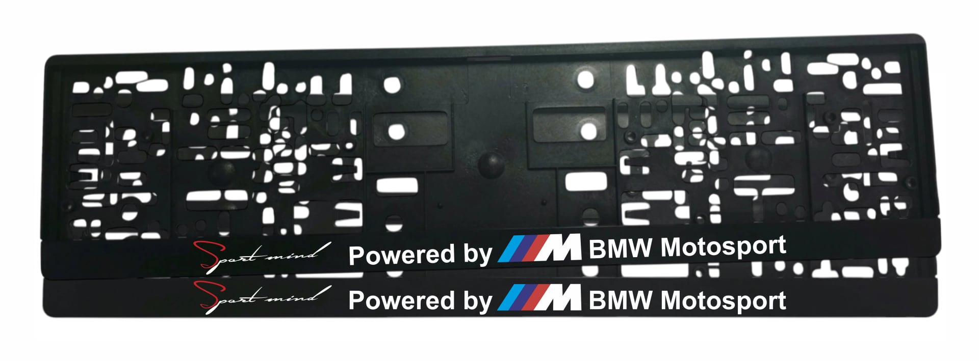 Рамка за регистрационен номер BMW M Motorsport Sports Mind с UV печат