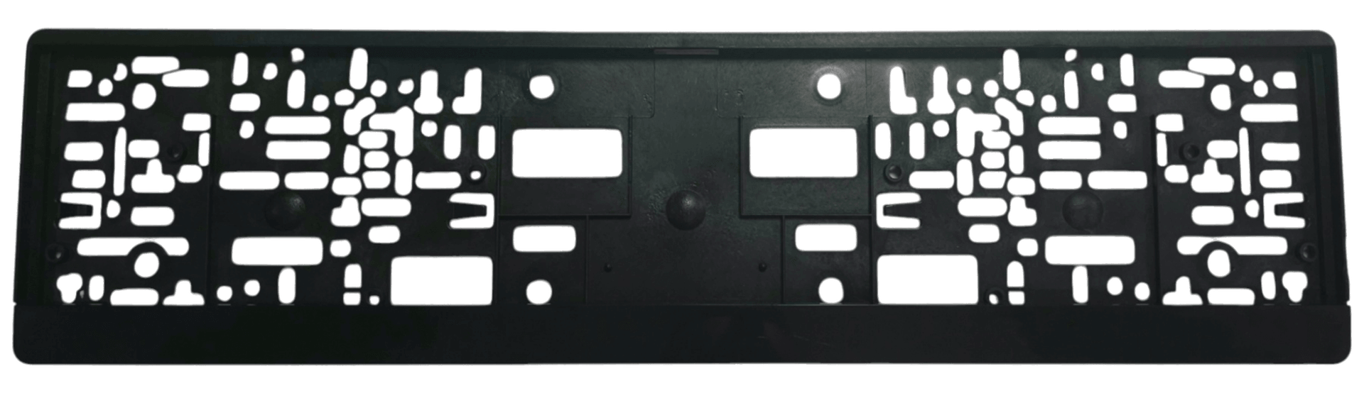 Custom license plate frame