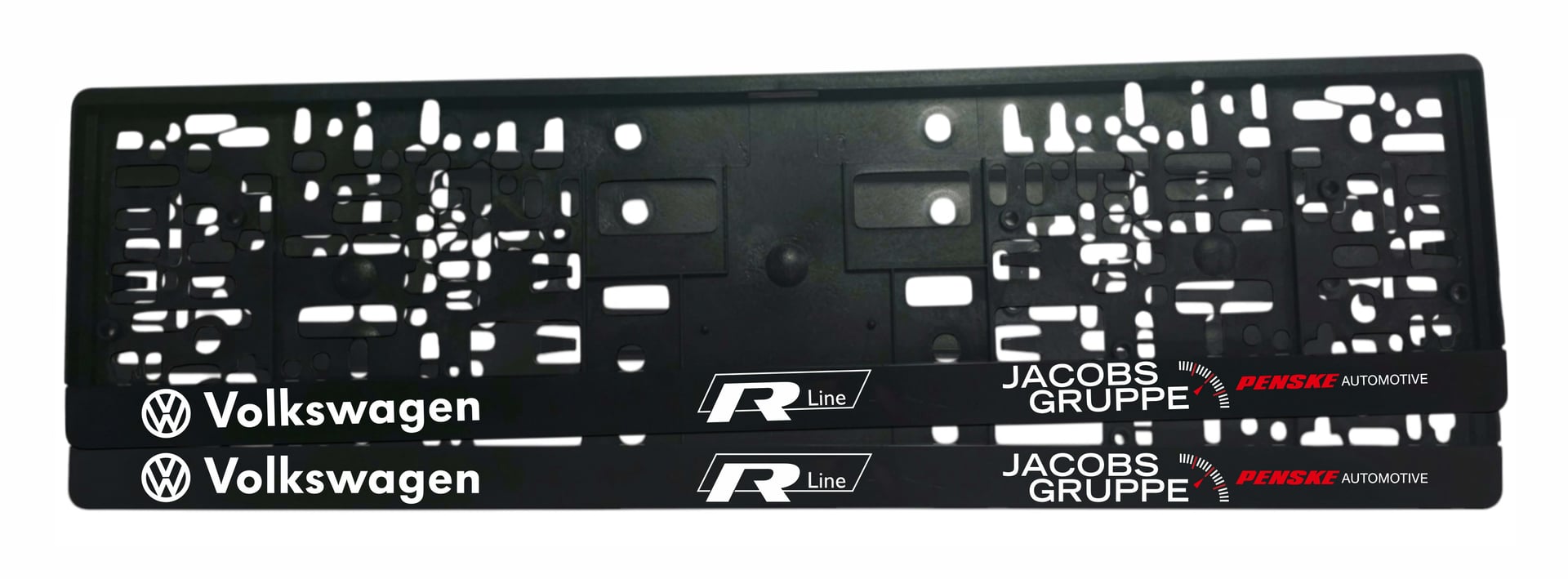 Volkswagen рамки VW R-Line Jacobs Gruppe - NameYourCar.store