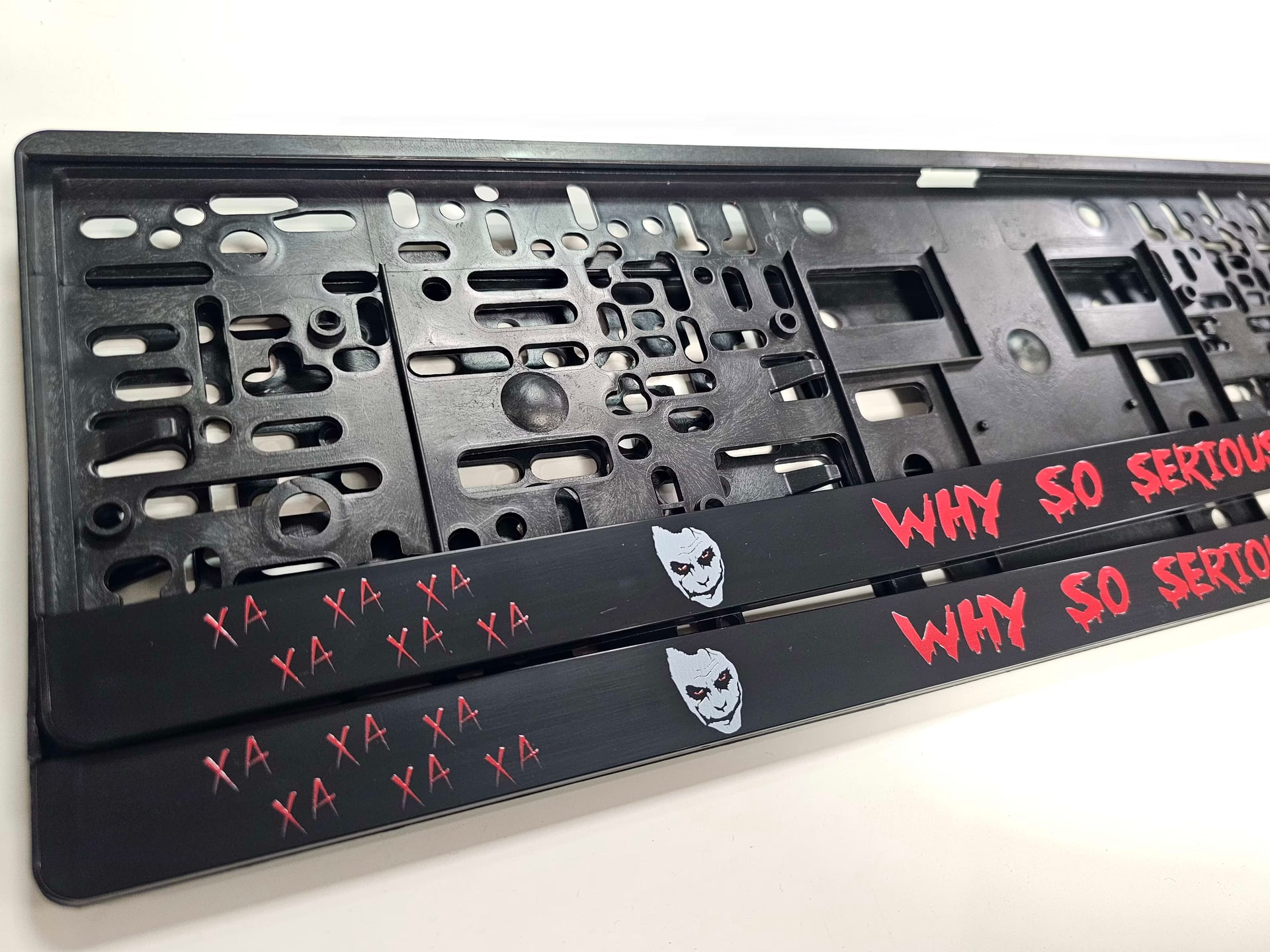 Custom license plate frame - NameYourCar.store